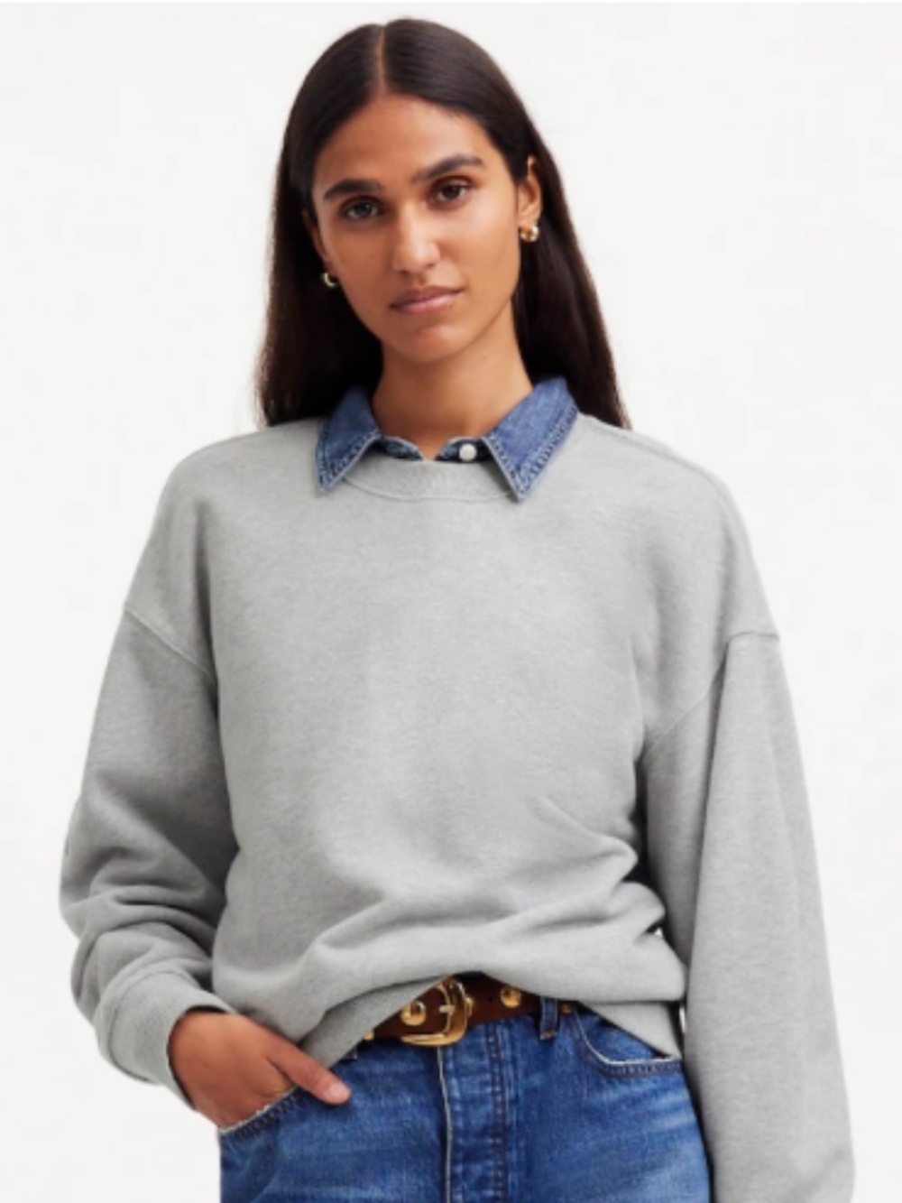The McCarren Midweight Crewneck Sweatshirt - Size S
